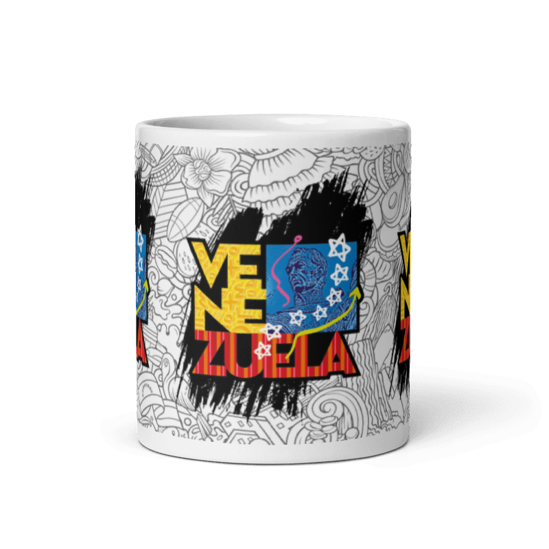 Venezuela Logo Mug 11oz front by Carlos Apitz