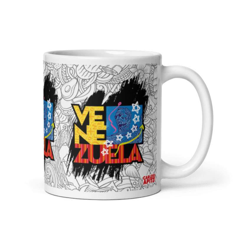 Venezuela Logo Mug 11oz right by Carlos Apitz